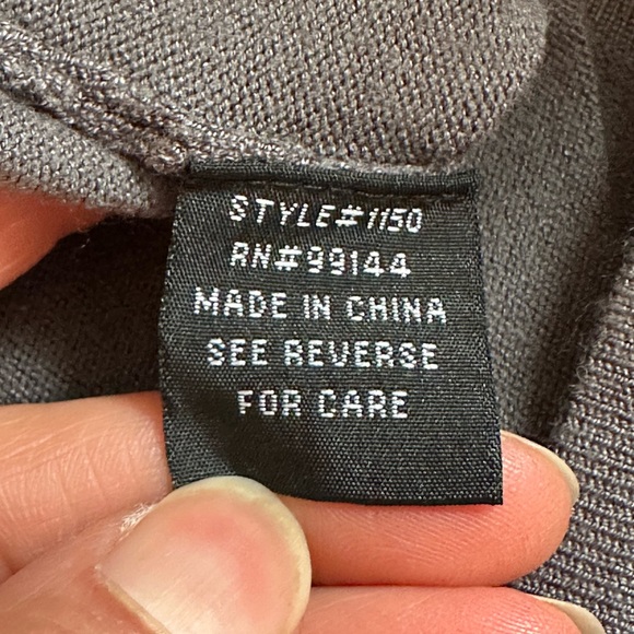 Lapis Gray/Blue Sleeveless Body con Dress SZ M Pull Over 2 Big Buttons I… - Picture 7 of 11